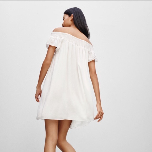 Aritzia- Talula Off the shoulder dress - Picture 3 of 8
